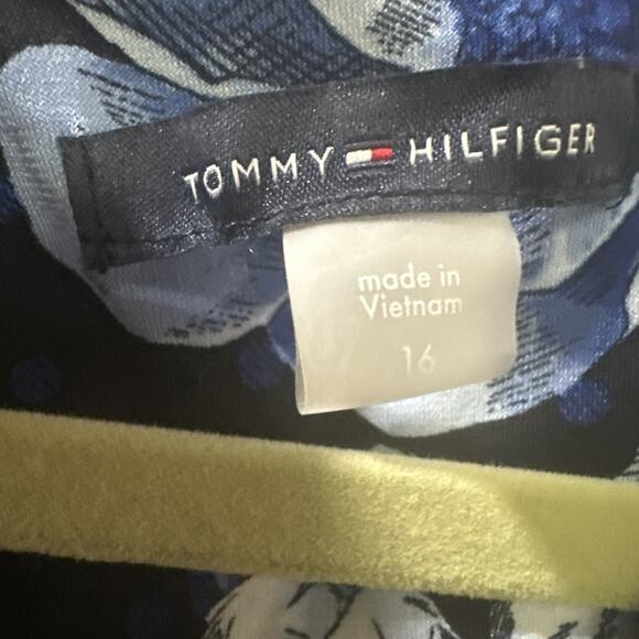 Tommy Hilfiger Women’s Blue Floral Shift Dress Sz 16 NWT - Picture 4 of 8